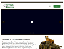 Tablet Screenshot of drytogreenadventure.com